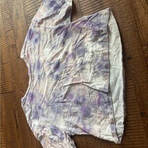 Rifle Paper Co. Lavender and Cream Tee
